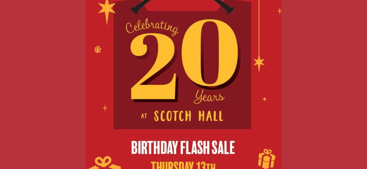 Celebrating 20 Years at Scotch Hall