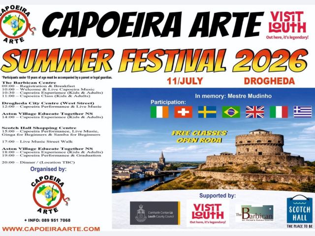 Capoeira Arte Summer Festival 2026
